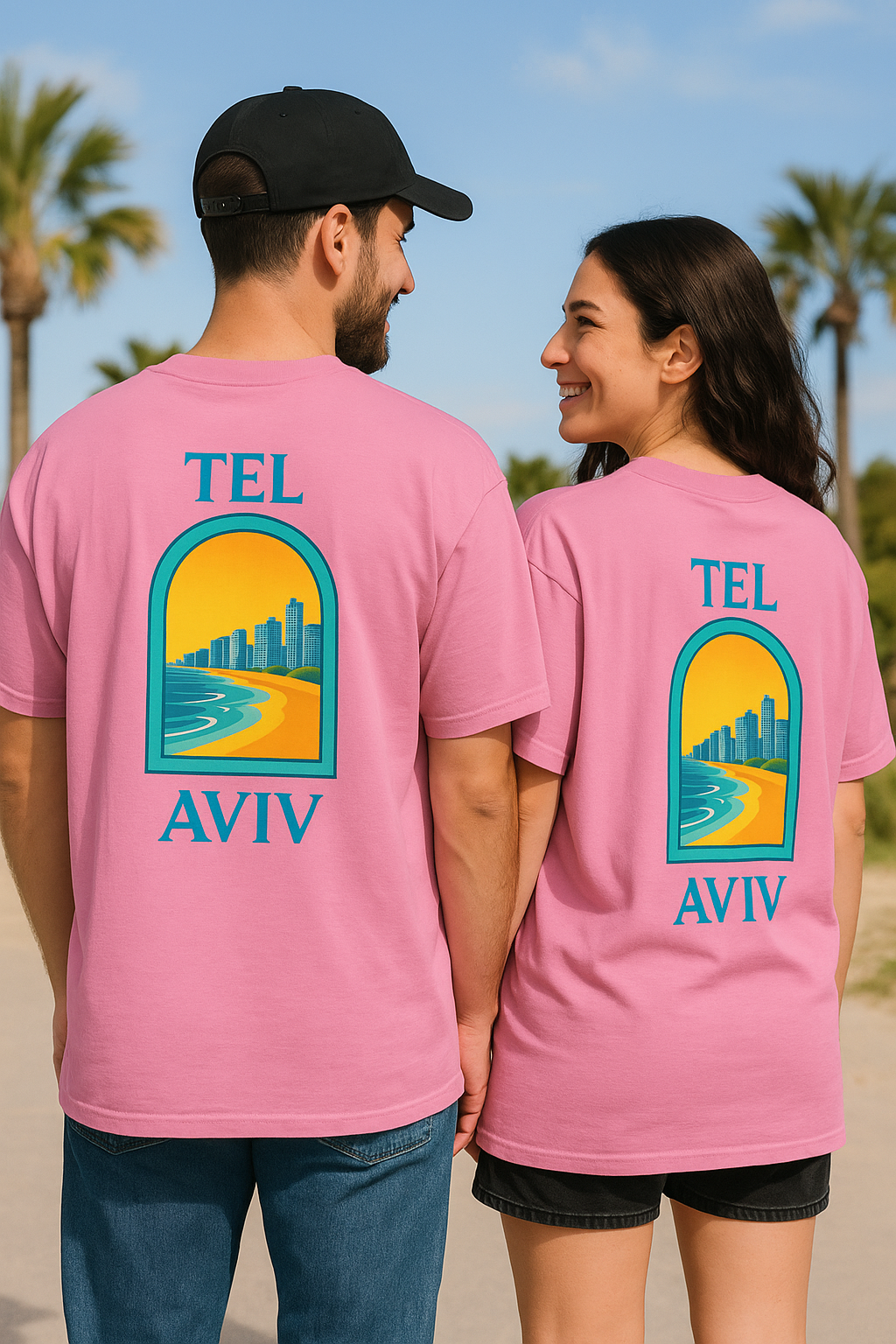 T-shirt classique unisexe TEL AVIV