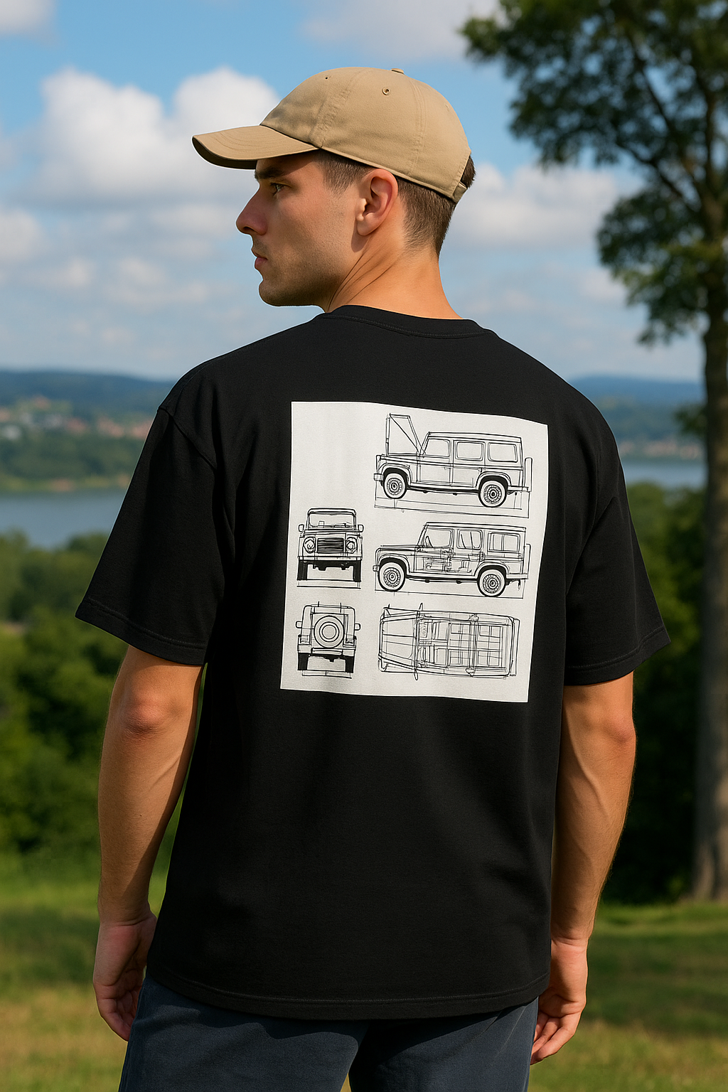 T-shirt oversized Class G