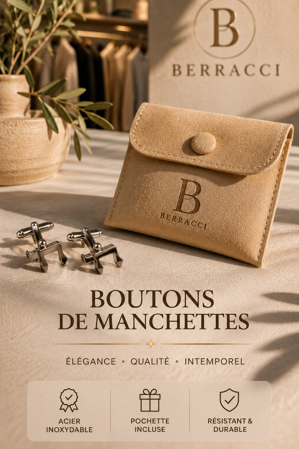 Bouton de manchette